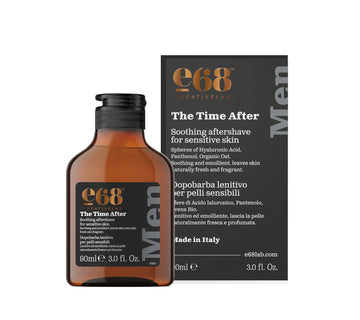 E68 The Time After Aftershave για Ευαίσθητες Επιδερμίδες Ανδρών 90ml